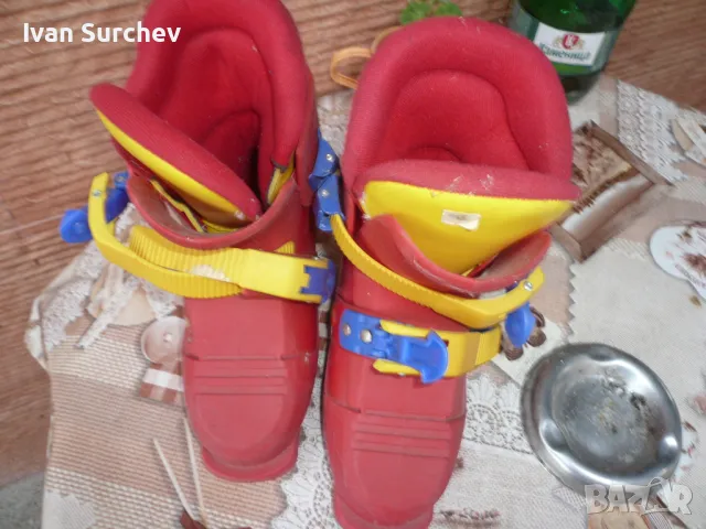 СКИ ДЕТСКИ , ОБУВКИ И ЩЕКИ -75 СМ, снимка 8 - Зимни спортове - 48734259