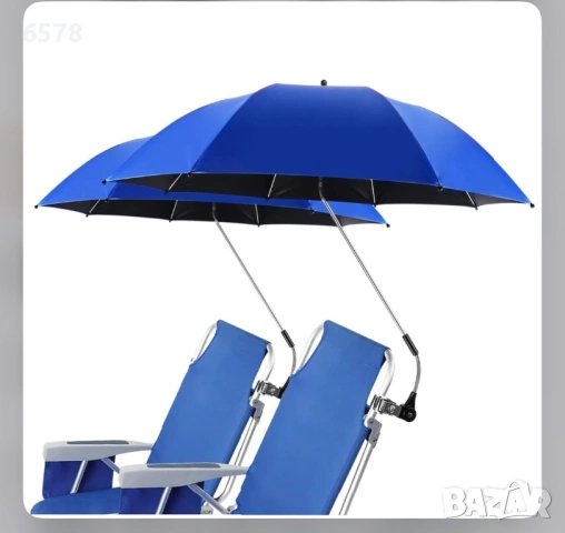 Плажна тента и чадър за стол, снимка 4 - Къмпинг мебели - 53178041