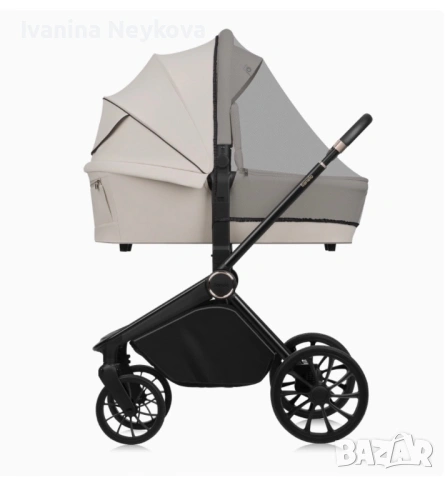 Количка Lionelo Mika Plus 3 in 1, цвят Beige Sand , снимка 5 - Детски колички - 53641964