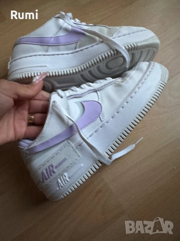 Оригинални кецове Nike Air Force 1 Shadow! 36,6 н, снимка 3 - Кецове - 51253571
