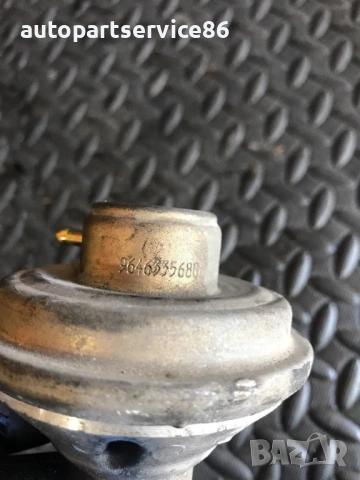 Клапан EGR за Peugeot 206 1.4 HDi (2004) 9646335680, снимка 2 - Части - 53561511