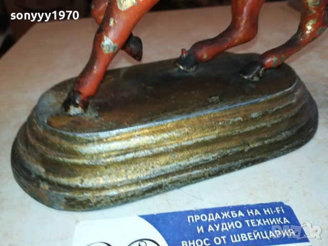 МЕТАЛЕН КОН ОТ ФРАНЦИЯ-АНТИКА 2410231618, снимка 6 - Антикварни и старинни предмети - 42703401