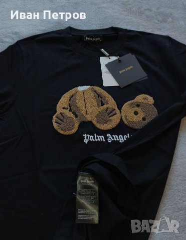 Palm Angels Bear мъжка фланелка мече мечка , снимка 3 - Тениски - 40353155