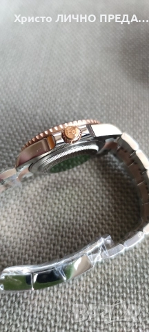 Мъжки луксозен часовник Rolex GMT-Master II Oyster, 40 mm, Oystersteel and Everose gold , снимка 10 - Мъжки - 52874934