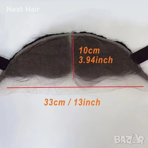 Черно тупе естествен косъм плитки, снимка 6 - Аксесоари за коса - 52897796