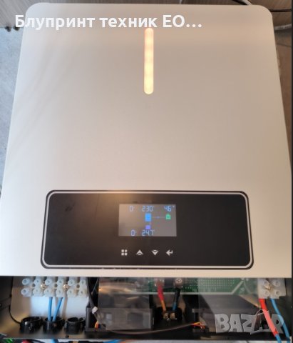 ПОДСИЛЕН 3600W 24V UPS/Хибриден MPPT соларен инвертор (работи и без батерии), снимка 5 - Друга електроника - 41859116