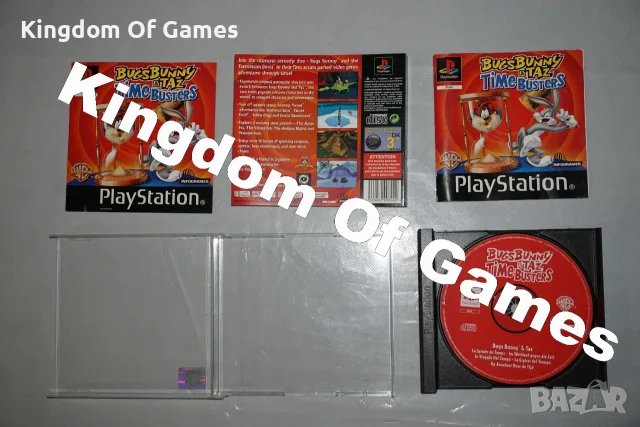 Игра за PS1 Bugs Bunny & Taz: Time Busters ТЕСТВАНА И РАБОТЕЩА, снимка 7 - Игри за PlayStation - 56061087