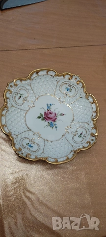 Луксозен порцелан " von Schierholz"* Плато* , снимка 2 - Чинии - 53444323