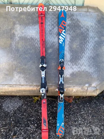 2 комплекта ски Atomic Redster G9 186см и Atomic 176см