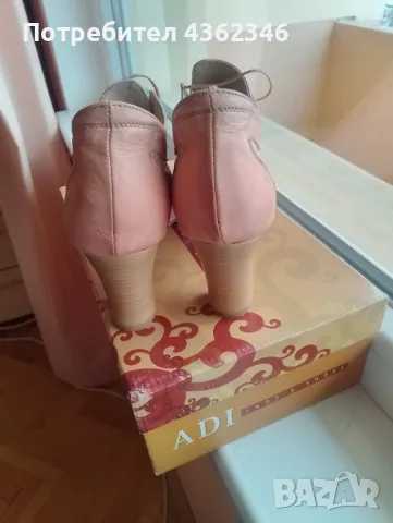 Дамски летни обувки от естествена кожа, снимка 5 - Сандали - 48736423