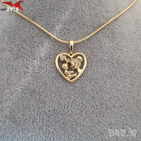 Висулка с 14К златно покритие 244712, снимка 4 - Колиета, медальони, синджири - 52897177