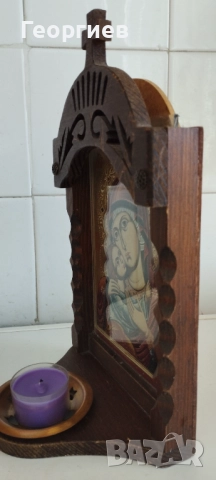 Икони малки и големи Дева Мария,Христос, Николай Чудотворец,Иконостас., снимка 18 - Икони - 16813305