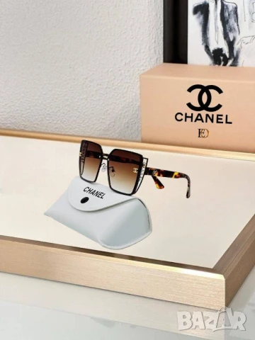 очила с калъф, кутия и ув защита  chanel cartier versace dolce gabbana burberry , снимка 4 - Слънчеви и диоптрични очила - 51273285