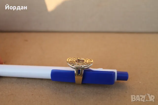 Дамски златен пръстен, снимка 2 - Пръстени - 47777851