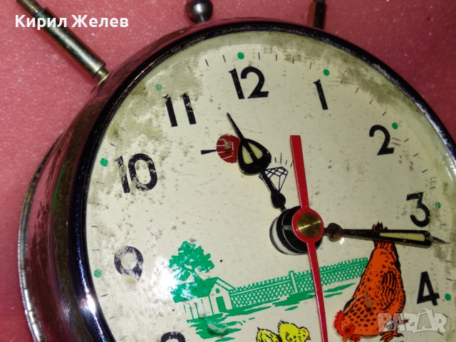 SHANGHAI CHINA Стар РЯДЪК КОЛЕКЦИОНЕРСКИ РЕТРО МЕХАНИЧЕН КИТАЙСКИ БУДИЛНИК ШАНХАЙ 28696, снимка 17 - Антикварни и старинни предмети - 44545936