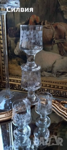 Малки чашки на столче, снимка 6 - Чаши - 52677957