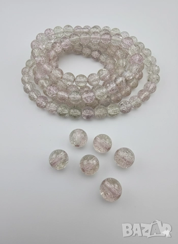 Стъклени Мъниста за Бижута 10мм 8мм 6 мм 4мм J270, снимка 2 - Други - 52480447