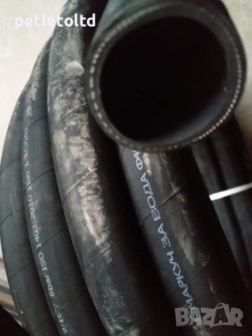 Маркуч гумено-текстилен за вода с вътрешен отвор Ф 40 мм  - 20 метра