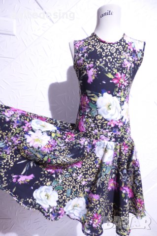 Многоцветна ролкя за спортни танци или друго, снимка 6 - Детски рокли и поли - 39594897