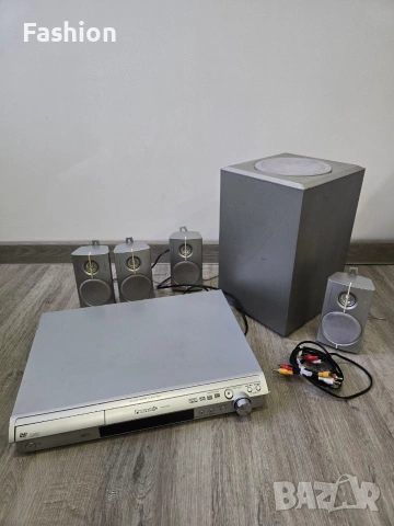 Аудио система. DVD е Panasonic. Колонките и буфера PHILIPS