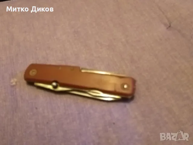 PRADEL марково ножче пет части на френската армия  без луфт, снимка 10 - Ножове - 49799928