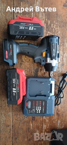 Нов ударен гайковерт KRAFT TWORLD 850N/m