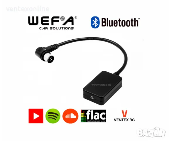 Bluetooth адаптер за Jaguar XJ6, XJ12, XJR от 1994 до 1997 година WEFA
