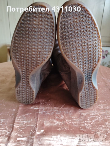Топли ботушки Clarks  40 номер от естествена кожа, снимка 7 - Мъжки ботуши - 53392445