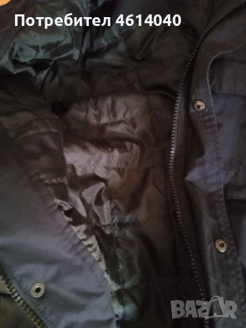 Яка с качулка топла мъжка Angelo Litroco размер L, снимка 6 - Якета - 52432040