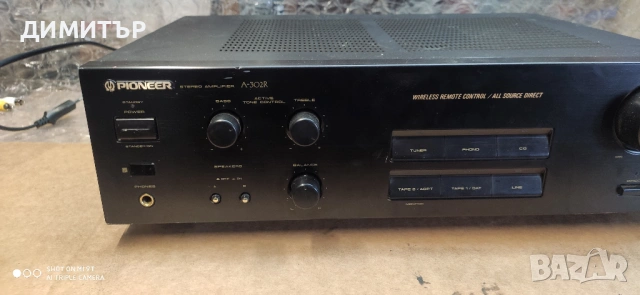 усилвател Pioneer A-302 R, снимка 3 - Ресийвъри, усилватели, смесителни пултове - 53100477