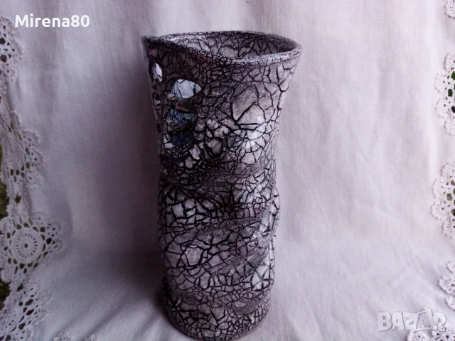 Винтидж арт ваза, снимка 4 - Вази - 53695198