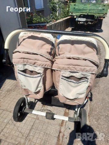 детска количка за близнаци S max double , снимка 4 - Детски колички - 51386271