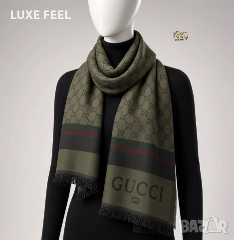 Gucci ✨ Burberry ✨ Guess ✨ Дамски Шалове , снимка 3 - Шалове - 56328985