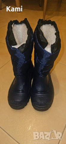 Тъмно сини апрески, номер 28, снимка 5 - Детски боти и ботуши - 51990935