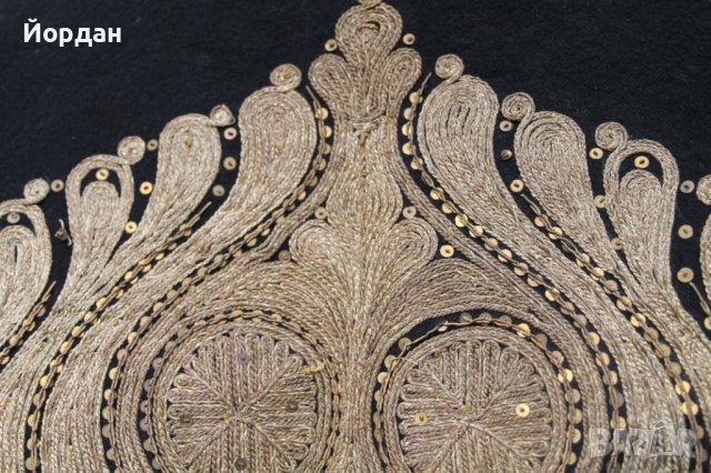 Уникално елече от османската империя сребърна сърма, снимка 17 - Антикварни и старинни предмети - 39376432