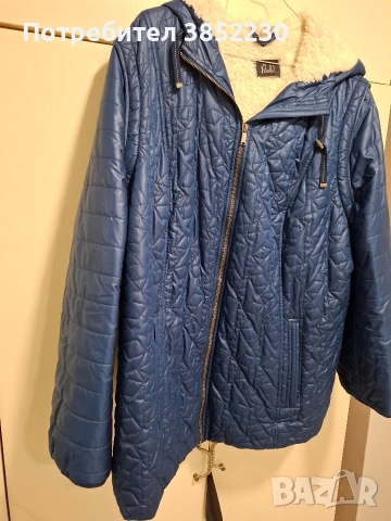 Продавам синьо яке голямо , снимка 3 - Якета - 52817294