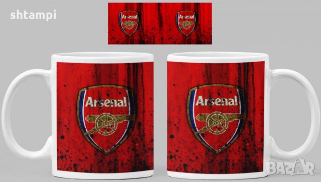 Чаша Арсенал Arsenal  Керамична, снимка 2 - Фен артикули - 34782842