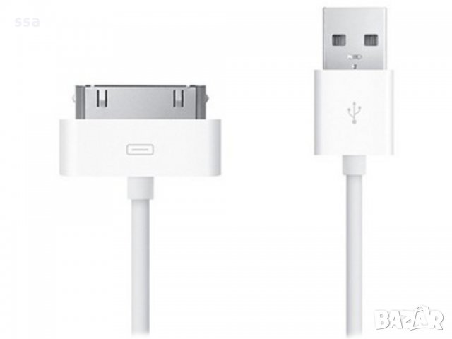 Amplify кабел Cable for iPhone 30p USB Data 1m - AM6002/W, снимка 1 - USB кабели - 35973658