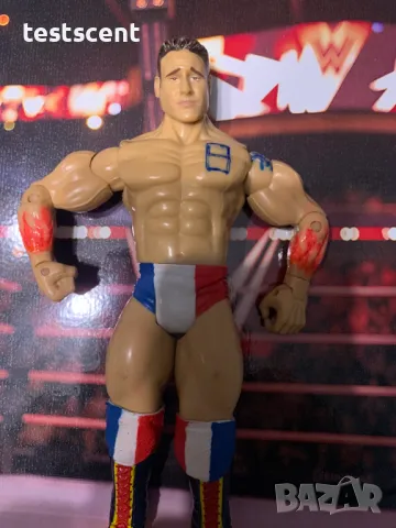 Екшън фигура WWE Rene Dupree Рене Дюпри France Ruthless Aggression Adrenaline играчка CUSTOM, снимка 2 - Колекции - 48361516