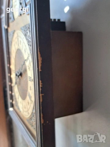 немски стенен часовник с махало 32/1, снимка 5 - Стенни часовници - 53072434