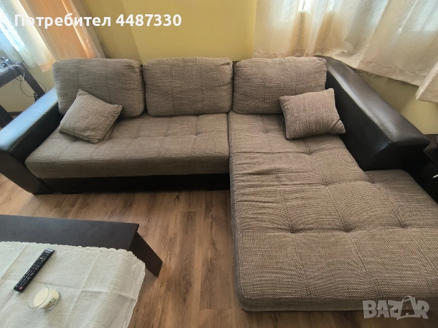 Г образен диван , снимка 2 - Дивани и мека мебел - 53814747