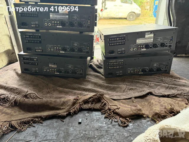 Професионални усилватели  Monacor PA-1120, снимка 4 - Ресийвъри, усилватели, смесителни пултове - 55765926