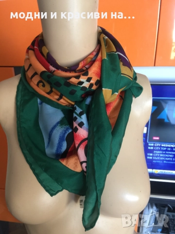 Дамски копринен шал Codello, снимка 2 - Шалове - 52198663