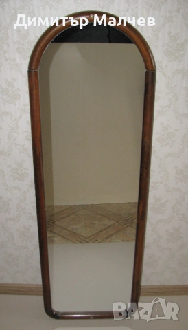 Огледало в дървена рамка 36 / 109 см, отлично
