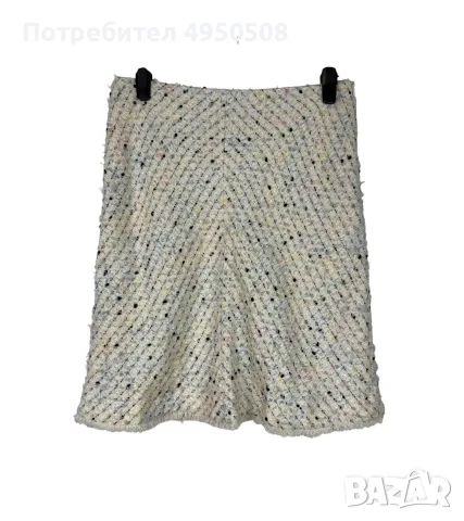 Пола „Escada Tweed“ с дължина до коляното, размер DE40, снимка 9 - Поли - 56120785