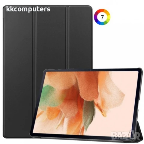 Samsung Galaxy Tab S7 Lite T730 / T735 / Tab S7 FE T736 Кожен Калъф и Протектор, снимка 7 - Калъфи, кейсове - 51188314