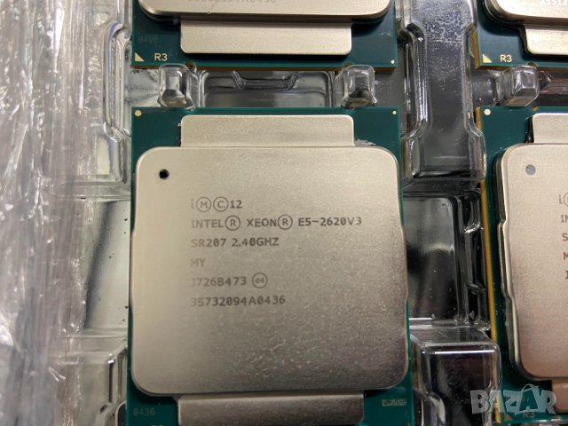 Процесори Intel Xeon Bronze, E5-2680 v3, E5-2660 v3, E5-1620 v3 / workstation server cpu, снимка 2 - Процесори - 39580224