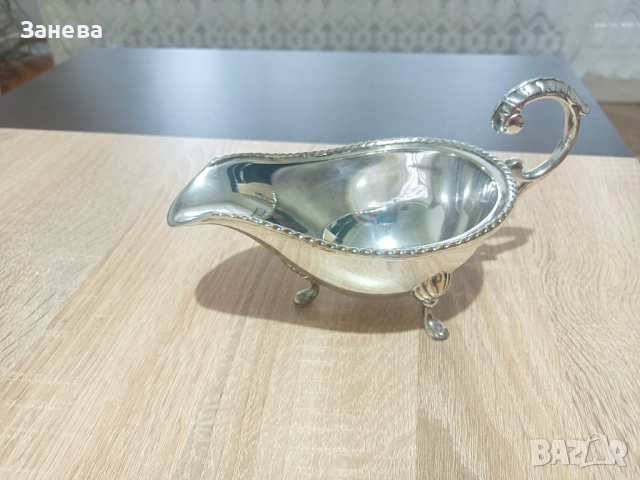 Английски  посребрен сет., снимка 7 - Антикварни и старинни предмети - 52584046