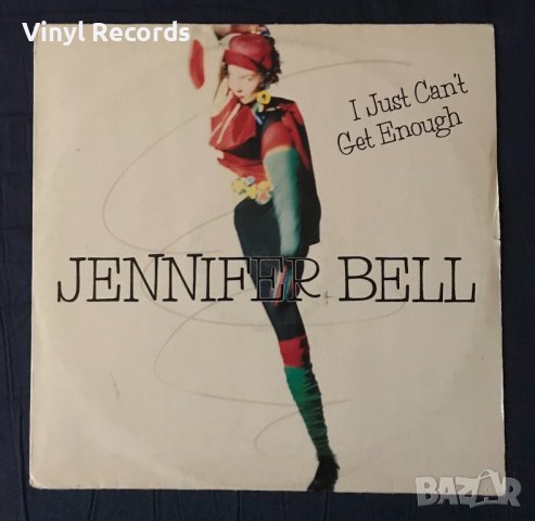 Jennifer Bell – I Just Can't Get Enough, Vinyl 12" 45 RPM