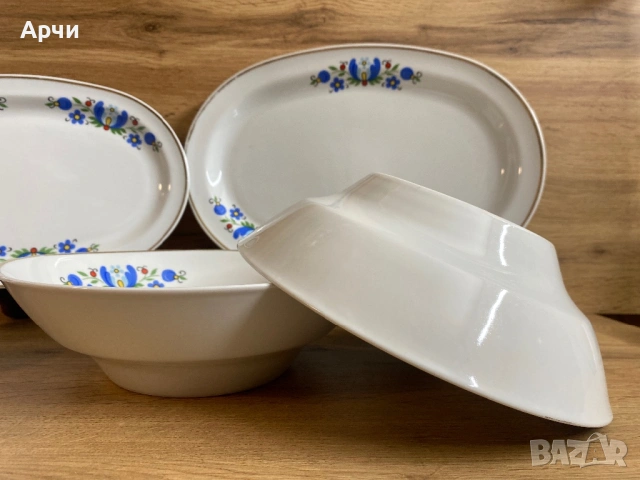 Полски порцеланов сервиз за хранене -LUBIANA, снимка 7 - Сервизи - 53660615
